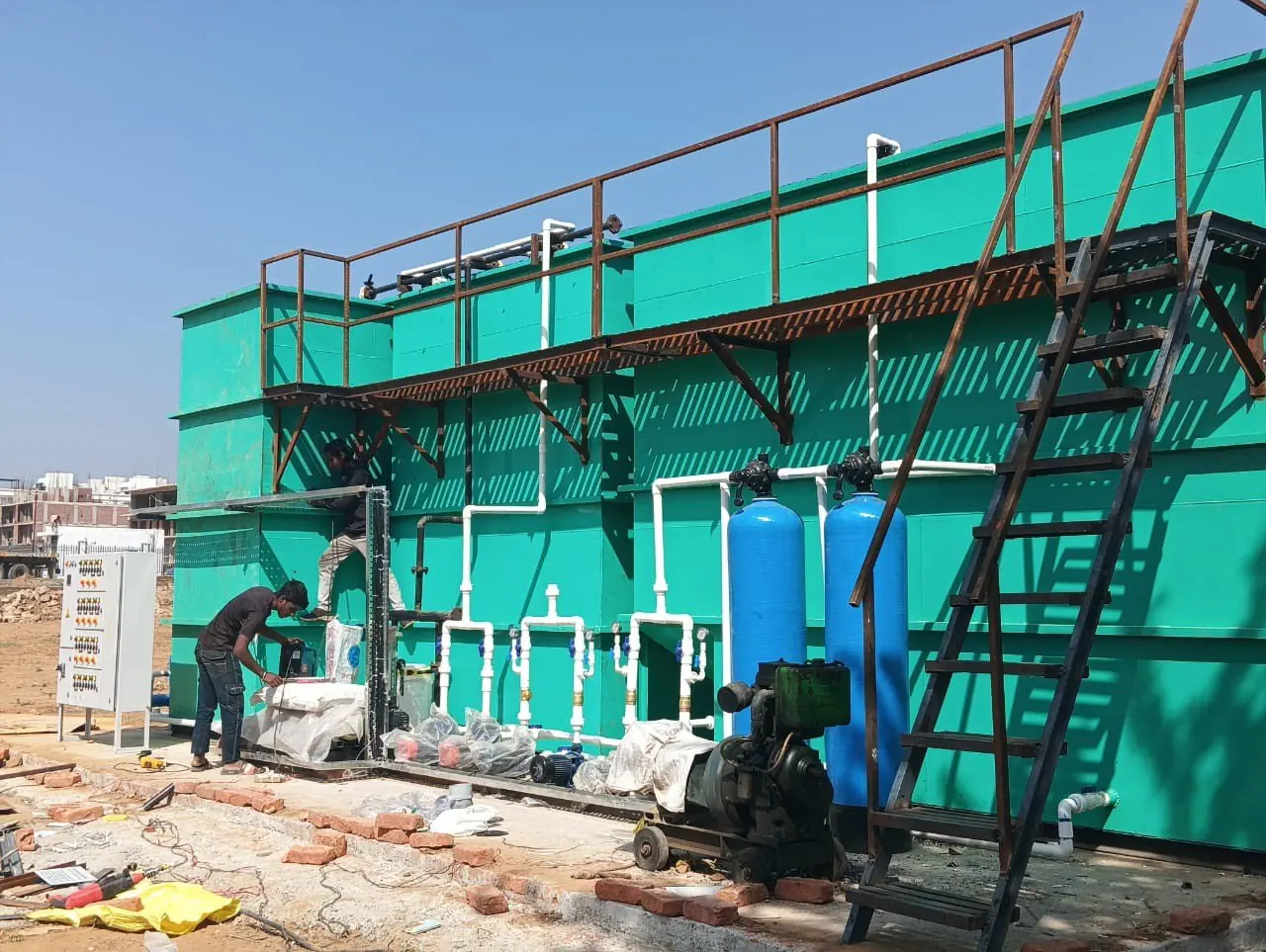 Sewage treatment plant by Prenviro Water Solution